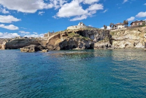 Tour dell'isola Ortigia,grotta azzurra, avvistamento delfini