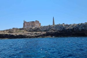 Tour in barca privata da Avola a Marzamemi con snorkeling