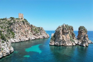Tur med Galeone Sultan: Zingaro-reservatet och Scopellos klippor