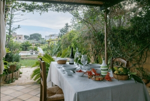 Традиционный урок приготовления пасты в живописной сельской местности Марсалы