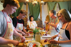 Традиционный урок приготовления пасты в живописной сельской местности Марсалы