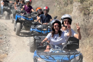 Transfer option - Quad tour in the Alcantara Natural Park