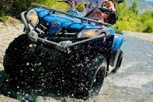 Transfer option - Quad tour in the Alcantara Natural Park