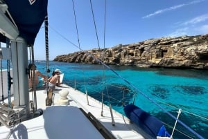 トラーパニ発エガディ諸島セーリングツアー(船上ランチ付き