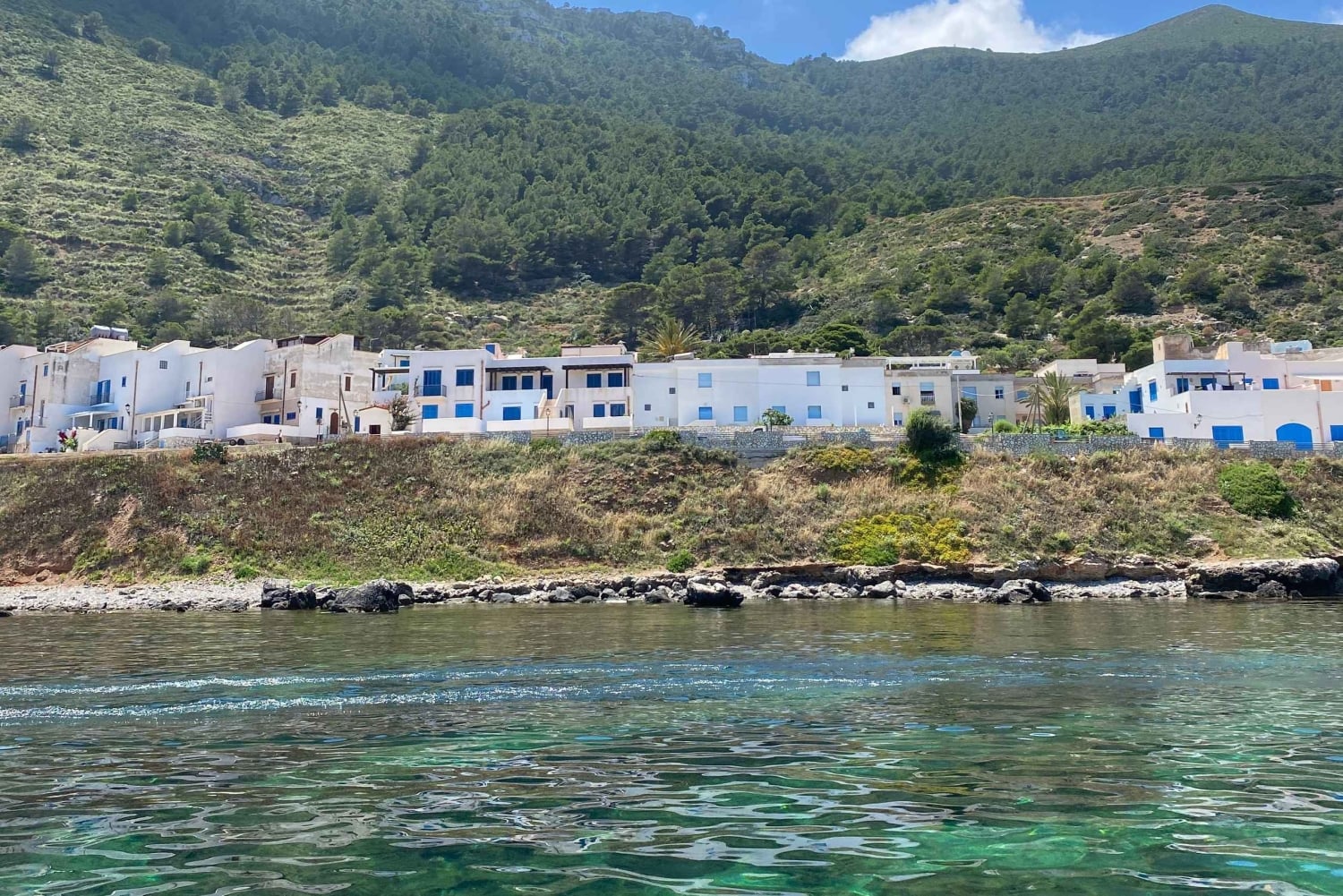 Trapani: Marettimo-øya og sjøgrotter – båttur med lunsj