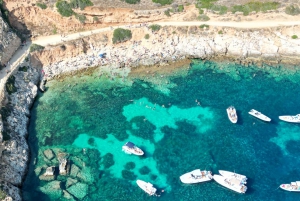 Trapani: Ilha de Marettimo e passeio de barco pelas cavernas marinhas com almoço