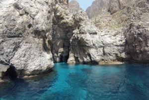 Trapani: Marettimo-øya og sjøgrotter – båttur med lunsj