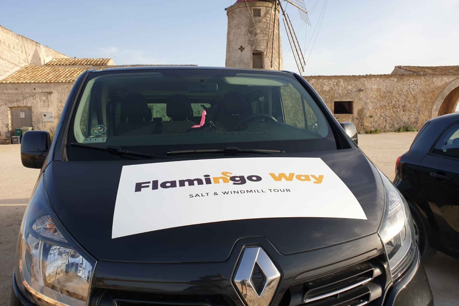 Trapani: Excursão às Salinas ao pôr do sol e Caminho dos Flamingos