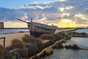 Trapani: Excursão às Salinas ao pôr do sol e Caminho dos Flamingos