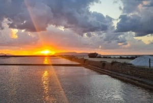 Trapani: Solnedgangstur i saltpannene og Flamingo Way