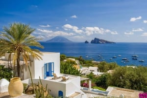 Tropea: Lipari, Panarea, and Stromboli Boat Tour by Night