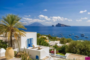 Tropea: Lipari, Panarea, and Stromboli Boat Tour by Night