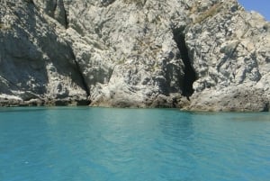 Tropea: Båttur med solnedgång på Costa degli Dei med bad