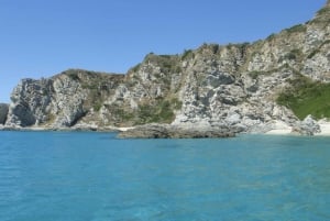 Tropea: Bådtur med badning ved solnedgang på Costa degli Dei