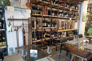 Viinin ja tonnikalatuotteiden maistelu