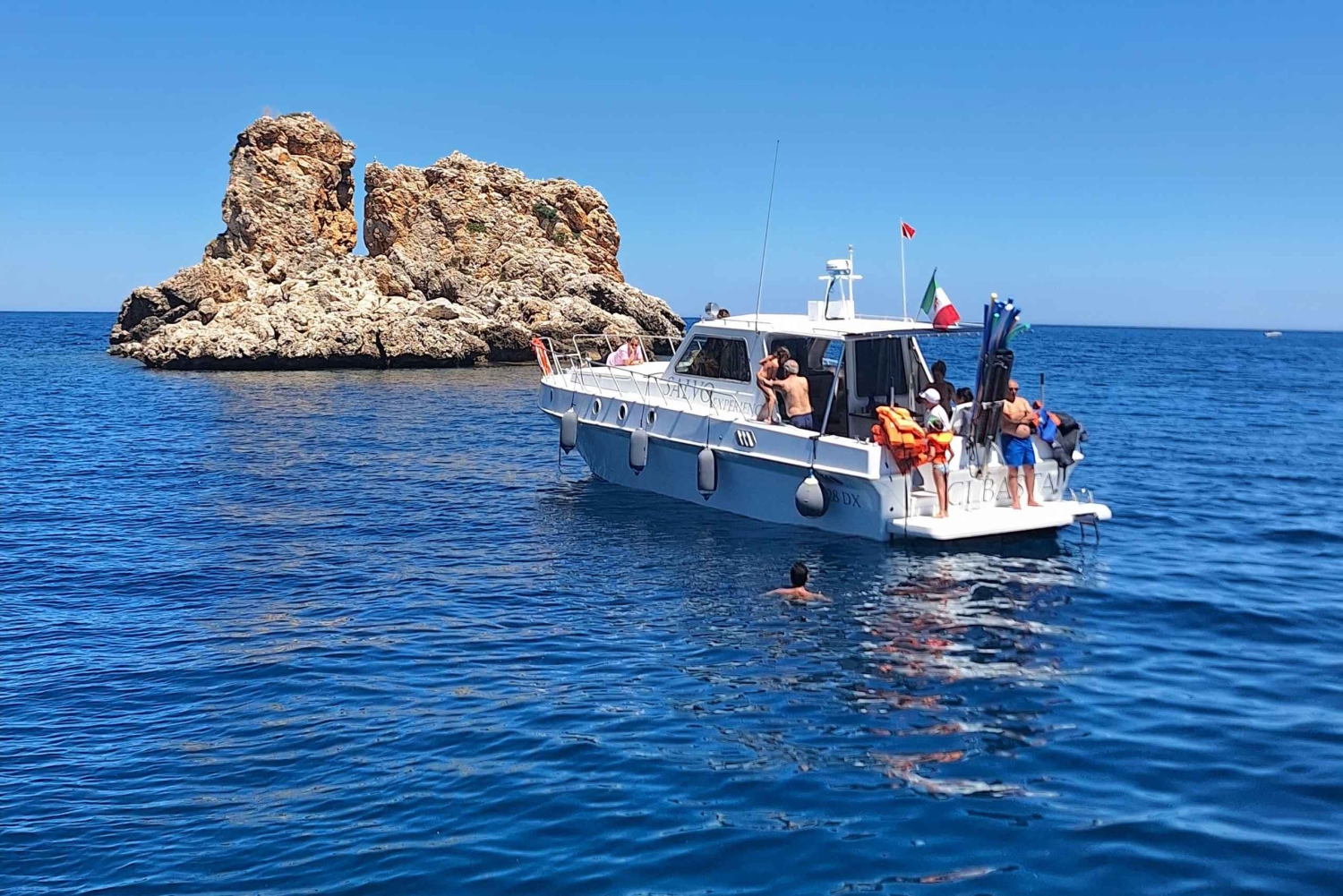 Reserva do Zingaro e Scopello: Passeio de barco