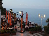 Dinner at Hotel Kalura, Cefalù, Sicily