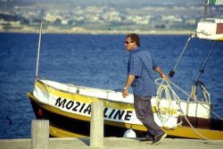 boat to Mozia Island