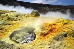 Fumaroles, Vukcano, Aeolian Islands, Sicily