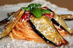 Pasta alla Norma, a specialty from Catania