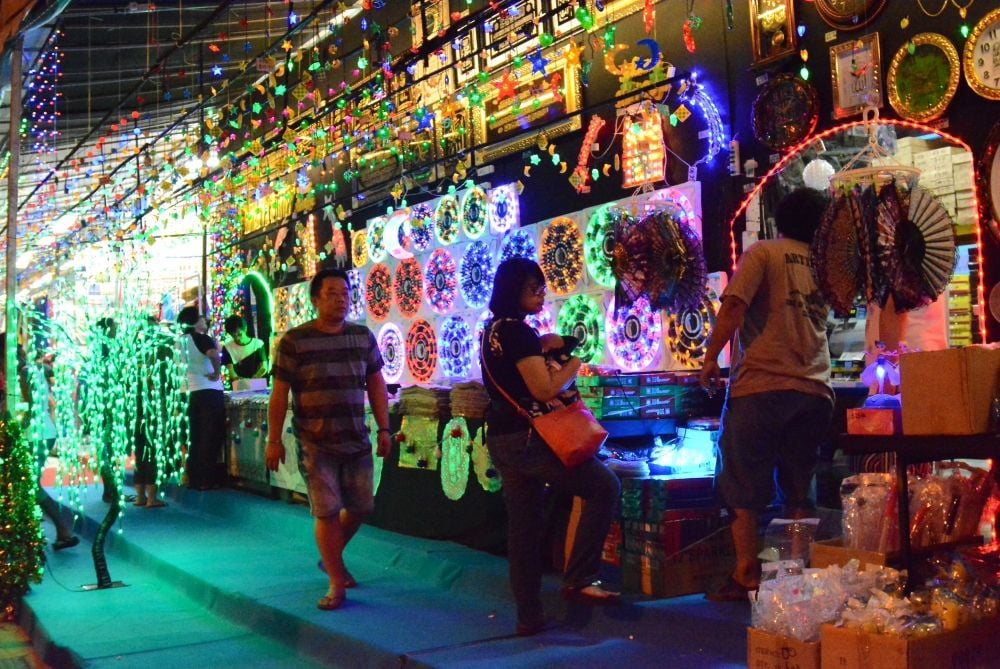 Festive Decorations at Geylang Serai Bazaar