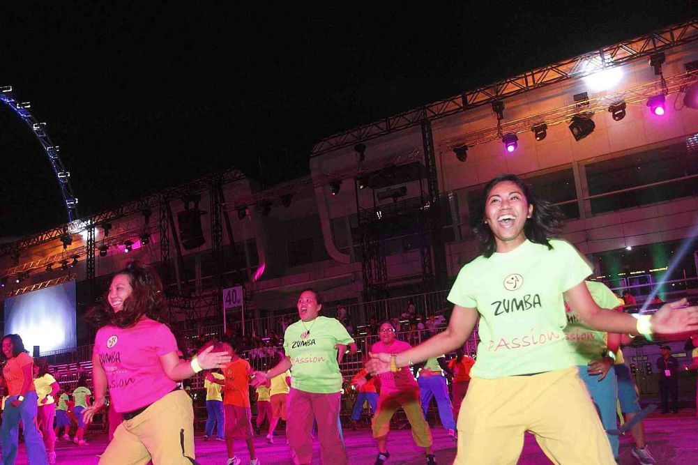 Chingay Parade 2013- Passion I Zumba. Photo Courtesy PA