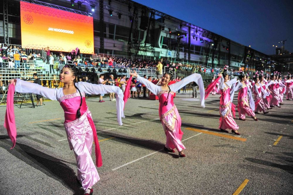 Chingay Parade 2013- Peach Blossom. Photo Courtesy PA