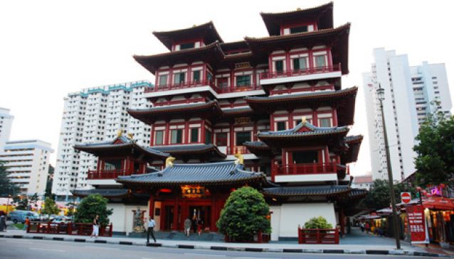 China Town, Buddha Tooth Relic Temple 