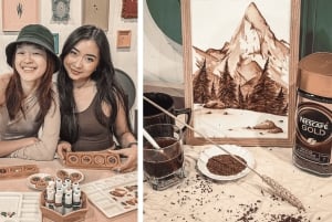 Maling av kaffe og kjeks i 2 timer - spiselig maling