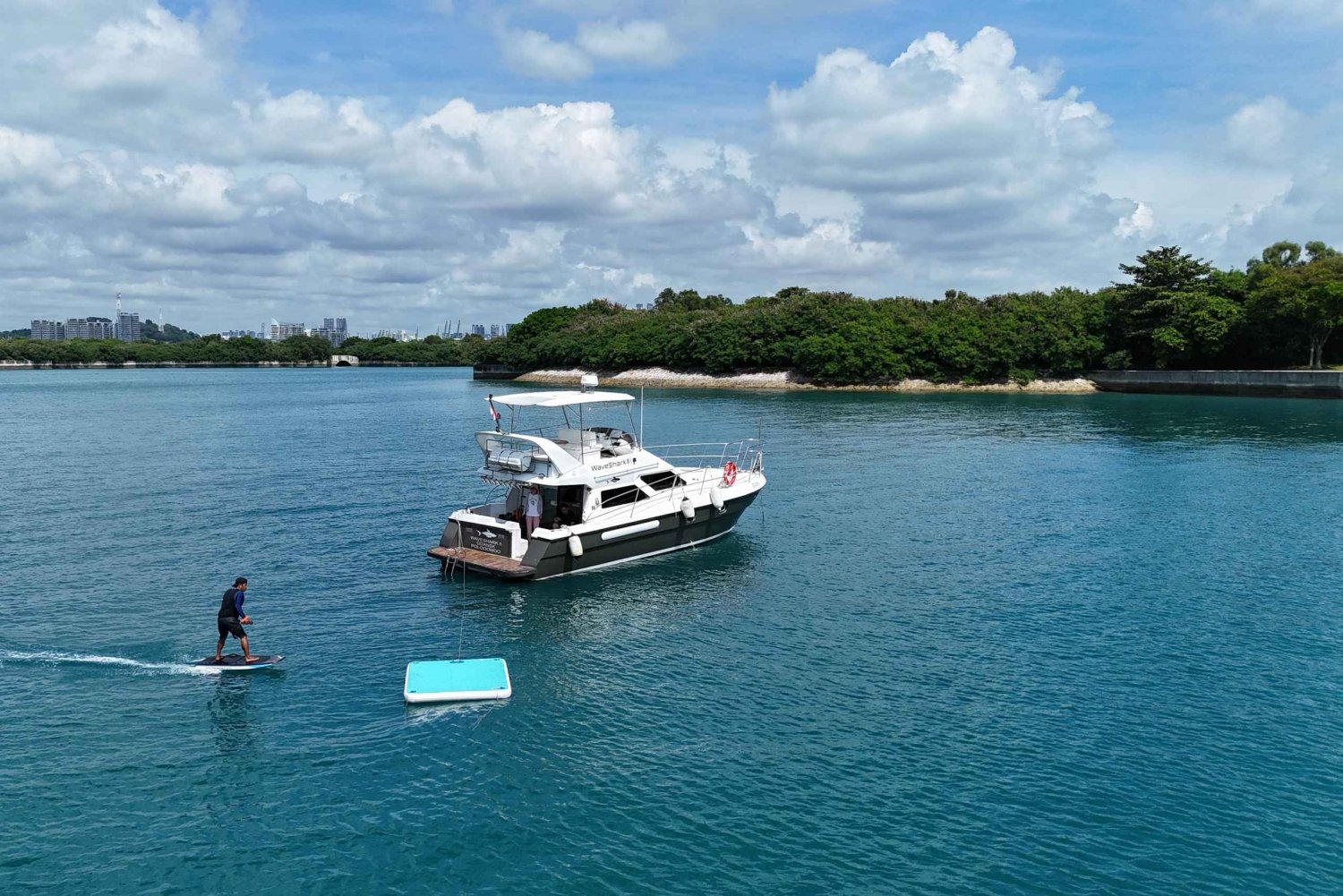 Singapore: Private Yacht Cruise St John's Island, Waveshark2