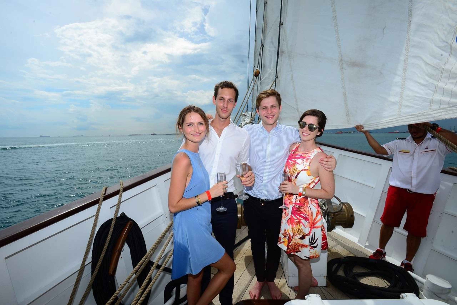 Ontbijt Cruise aan boord van een Tall Ship Royal Albatross