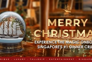 Singapore: Julmiddagskryssning på Royal Albatross