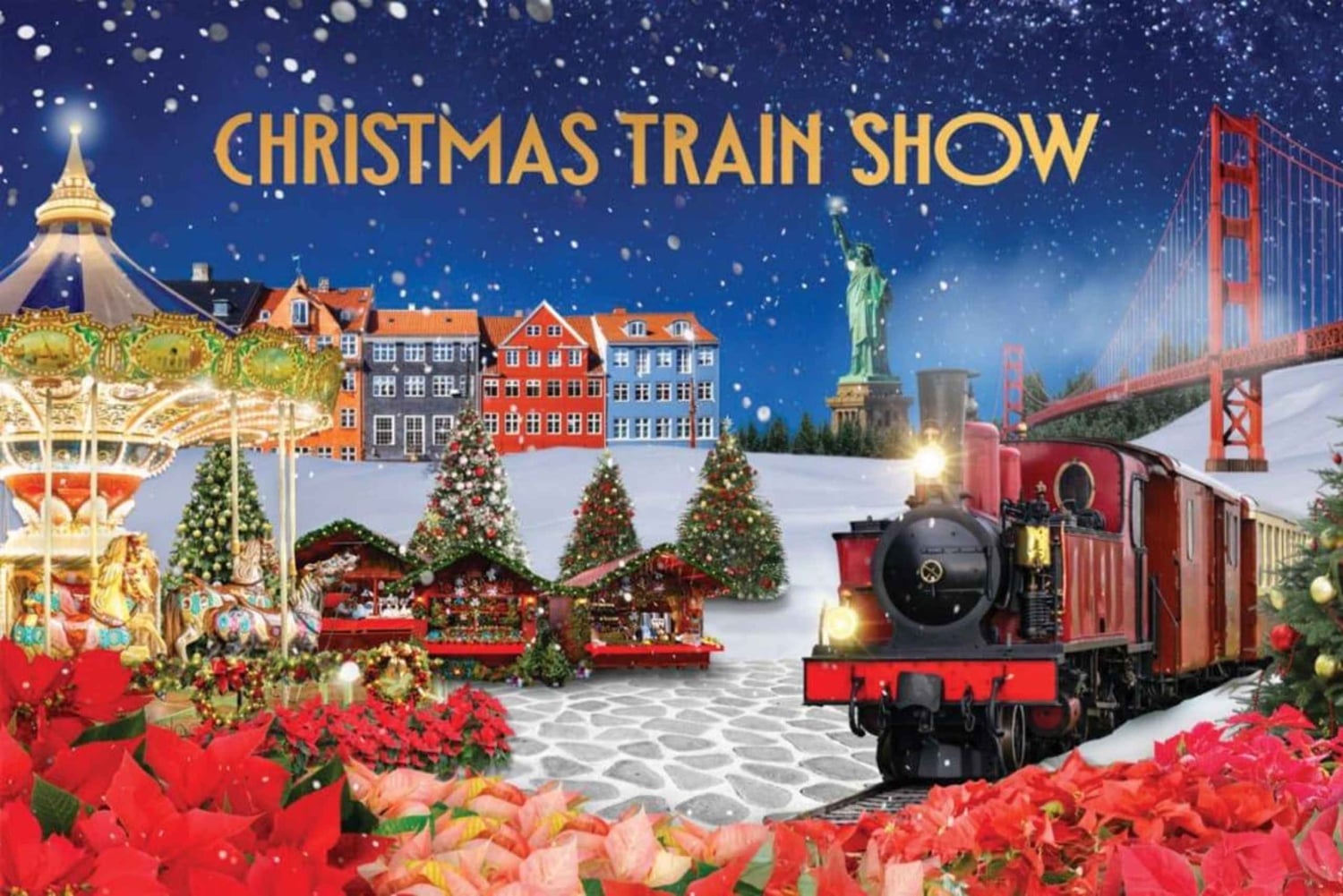 クリスマスの輝き：カンポン・グラムからガーデンズ・バイ・ザ・ベイへ、ディナー付き