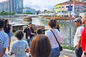 Clarke Quay Heritage Walk with Singapore River Cruise