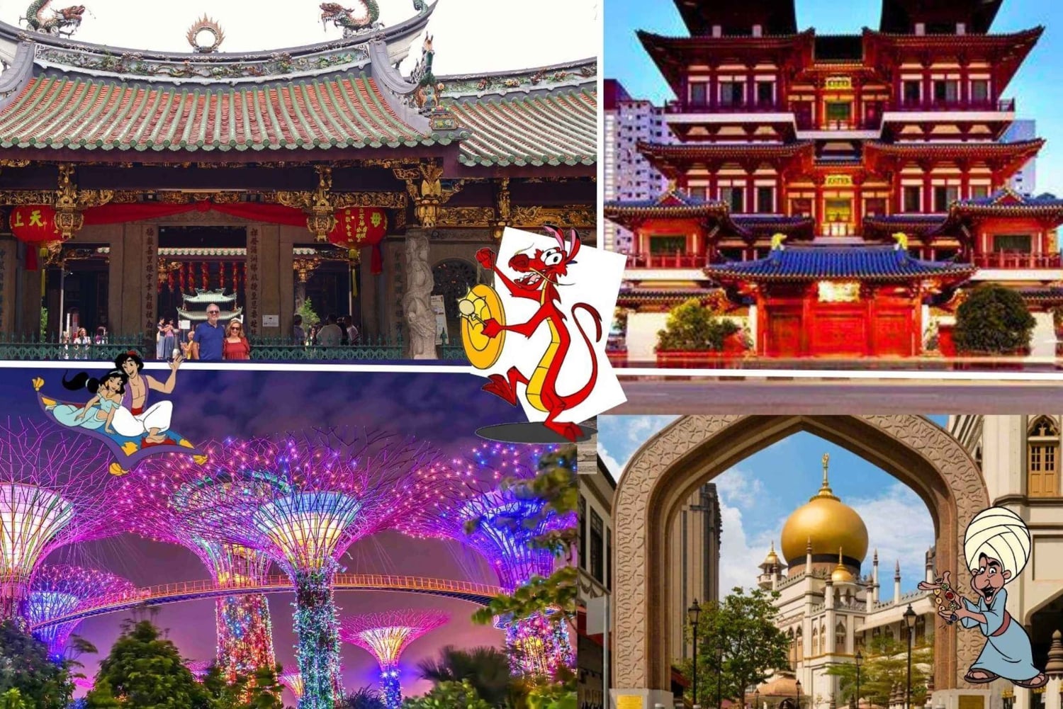 Disneyn inspiroima kävelykierros – Mulan, Aladdin, Avatar