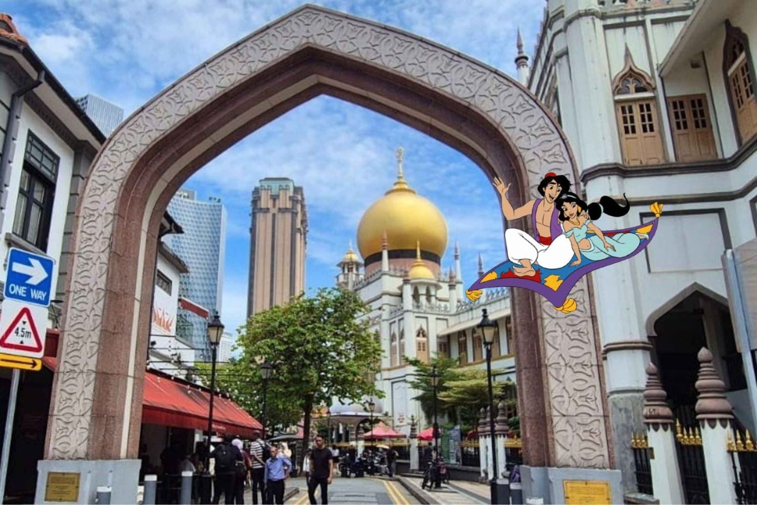 Disneyn inspiroima kävelykierros – Mulan, Aladdin, Avatar