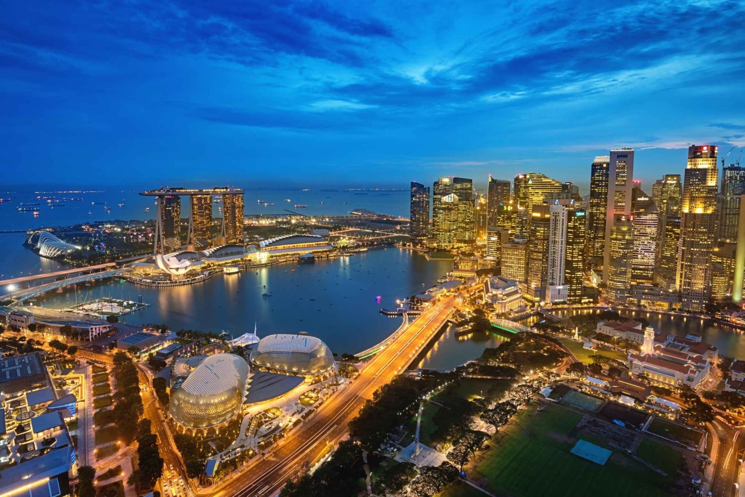 Heldagstur i Singapore med Flyer, GBB og Skypark