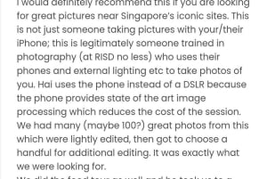 Instawalks med ikoniske fotograferingstjenester i Singapore