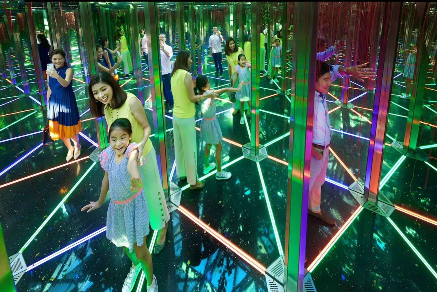 Jewel Changi Airport: Mirror Maze och Canopy Park Ticket