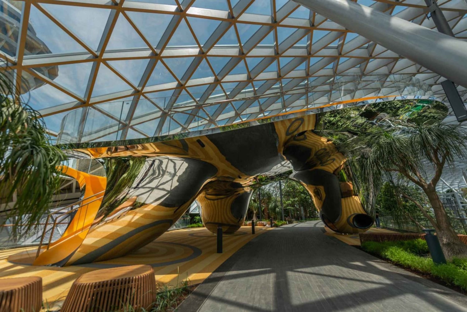 Jewel Changi Airport: Mirror Maze och Canopy Park Ticket