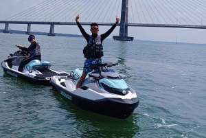 Johor Bahru: Tour de 4 horas en moto acuática Seadoo JetSki (doble)