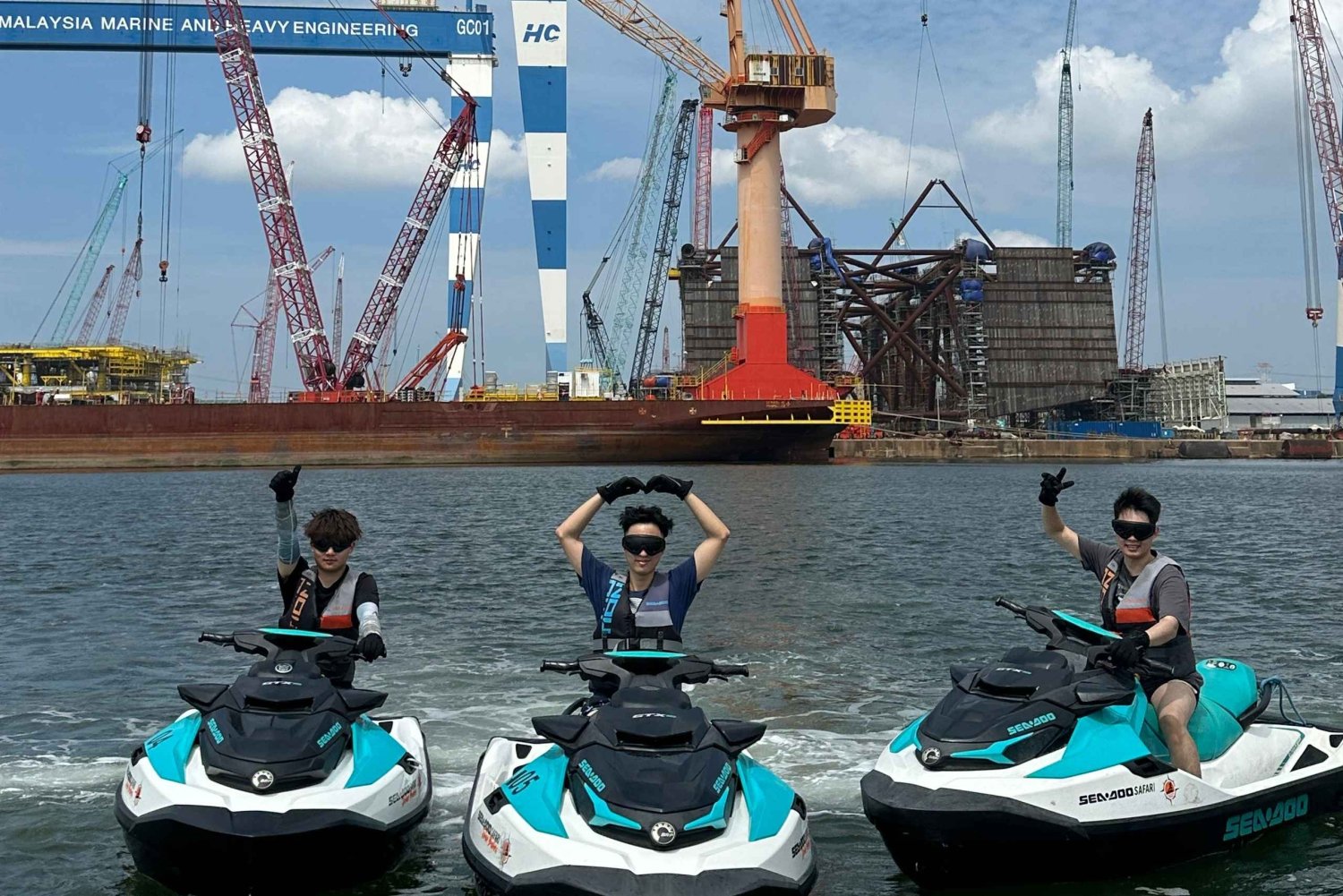 Johor Bahru : Seadoo JetSki 60mins Self Ride Tour(Single)