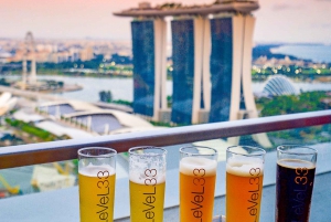 Singapore: LeVeL33 Rooftop Brewery Tour & Craft Beer Tasting