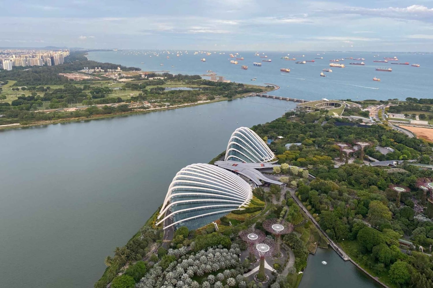 Tour turístico privado Marina Bay Sands+Crucero por el río(Max6)