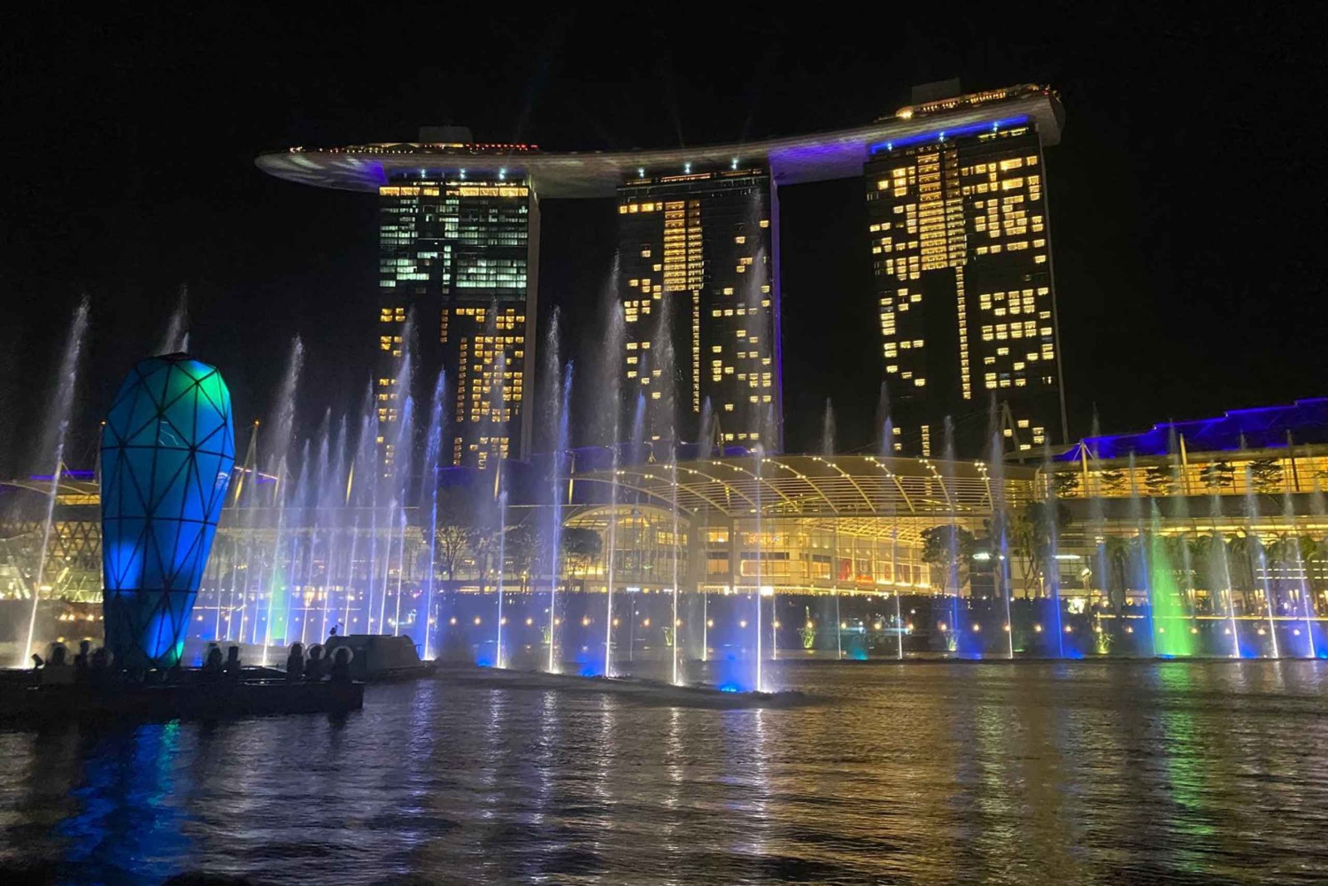 Tour turístico privado Marina Bay Sands+Crucero por el río(Max6)