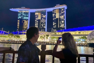 Tour turístico privado Marina Bay Sands+Crucero por el río(Max6)