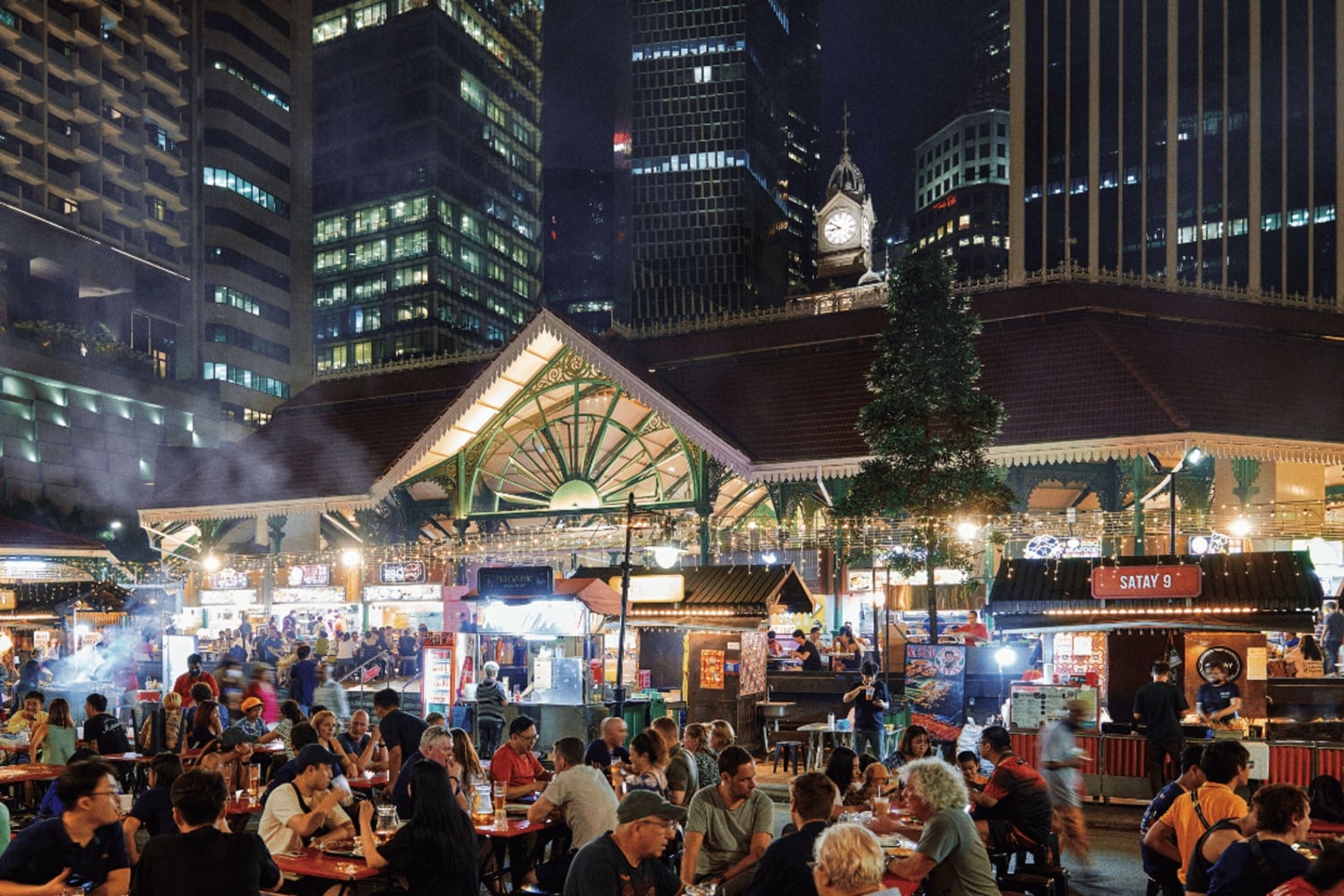 Signature Urban Night Tour: Streetfood ved solnedgang i Singapore