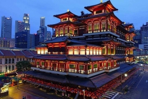 Singapore: Nighttime City Sightseeing Tour with River Cruise