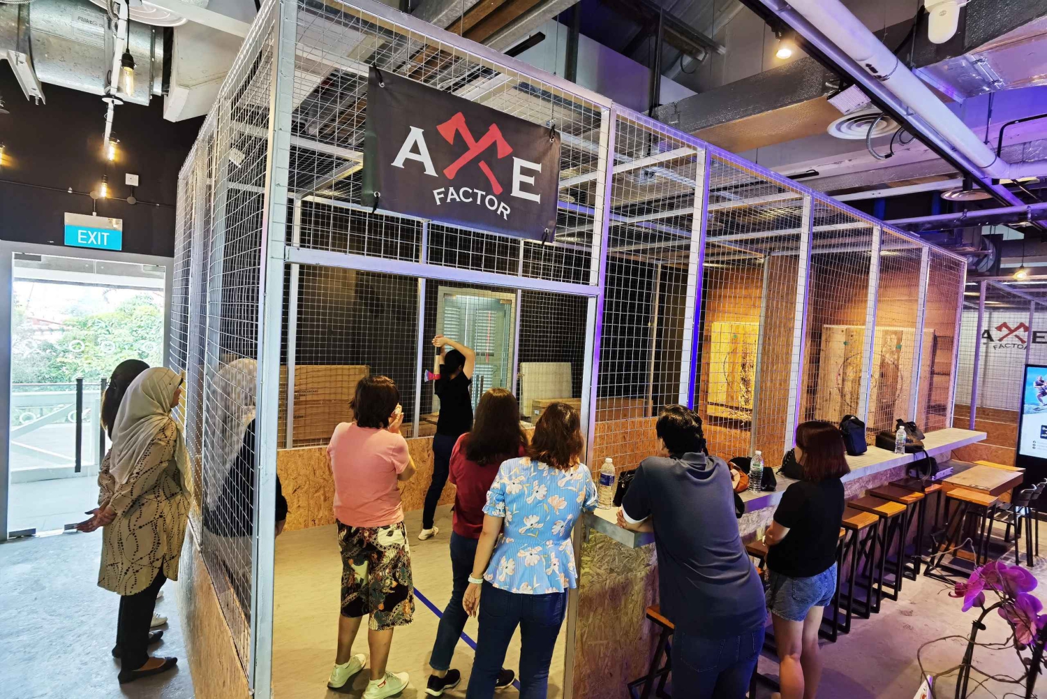 Singapore: Axe Factor (ervaring met bijlwerpen)