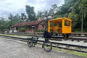 Singapore Brompton Bike Tour rautatiekäytävältä, ruokailuineen!